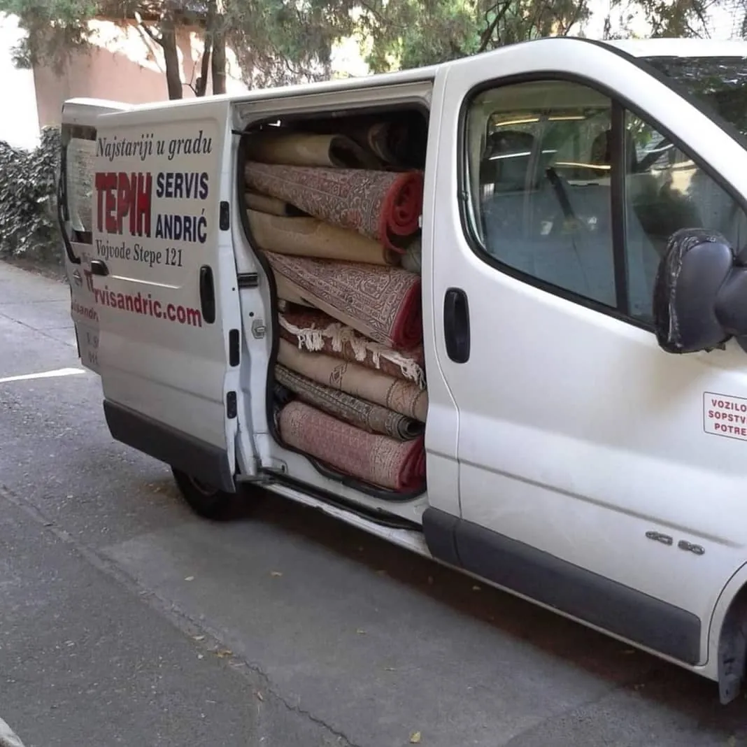 Transport i dostava tepiha — Stepa Stepanović, Tepih Servis Andrić