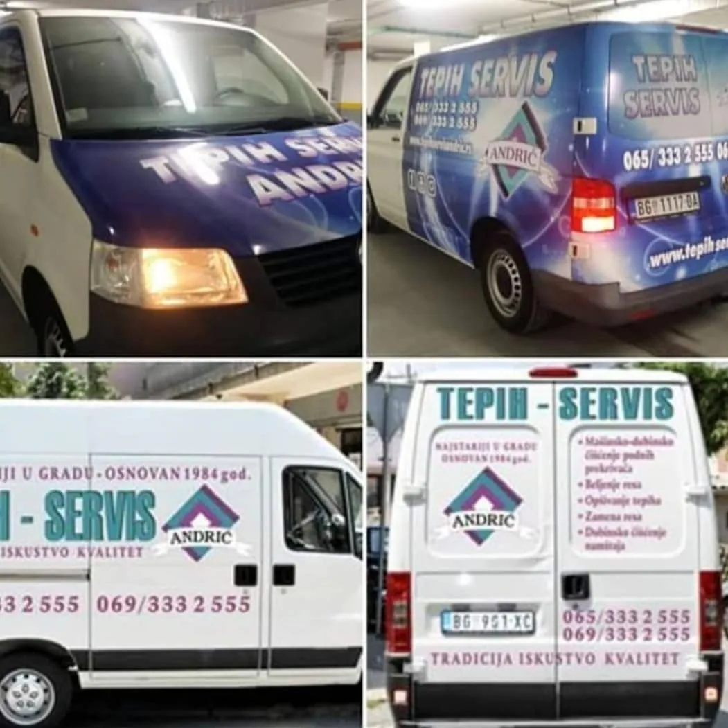 Tepih servis Andrić — vozni park